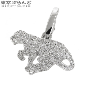 101749359 カルティエ CARTIER パンテール ペンダント トップ ホワイトゴールド K18WG ダイヤモンド パンサー チャーム レディース 仕上済