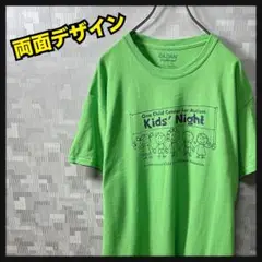 グリーン 緑 半袖 Tシャツ メンズ USサイズ L クルーネック US 古着