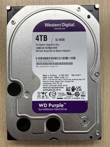 【010】Western Digital 3.5インチ HDD WD40PURX　 4TB