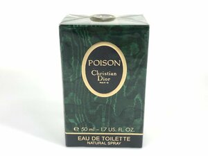 未使用　フィルム未開封　クリスチャン・ディオール　Christian Dior　プアゾン　POISON　オードトワレ　スプレー　50ml　YK-5105