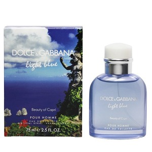 ドルチェ＆ガッバーナ D＆G ドルガバ ライトブルー ビューティー オブ カプリ プールオム EDT・SP 75ml DOLCE＆GABBANA 新品 未使用