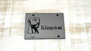  ①Kingston MSIP-REM-K98-UV500 SSD 2.5インチ内蔵 960GB 使用1566時間