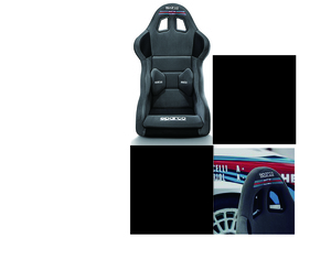 【国内正規品＆メーカー直送】SPARCO X MARTINI PRO2000 QRT バケットシート 1脚 グレー