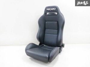 RECARO レカロ 張り替え SR3 SR-3 セミバケ セミバケット シート 1脚 両側ダイヤル レザー 赤ステッチ 即納 棚2F-F-2