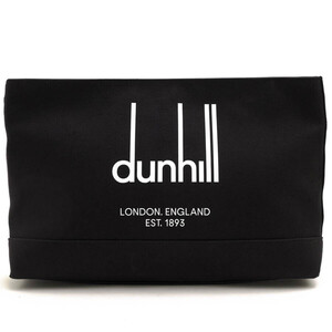 Dunhill ダンヒル セカンドバッグ/クラッチバッグ DU22R3919KF LEGACY CANVAS ZIP POACH レガシー キャンバス ジップポーチ コットンリネ