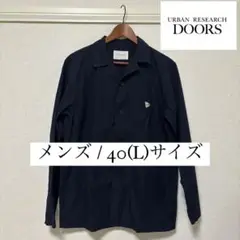 メンズフレンチシャツジャケット(L) URBAN RESEARCH DOORS