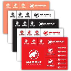 MAMMUT 純正Sticker 5色セット 2022/23秋冬〜【未使用・新品】マムート ステッカー 純正 日本国内非売品