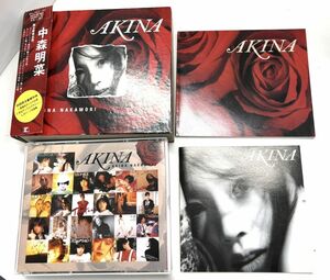 X162-O44-1212 中森明菜 AKINA 初回限定BOX ベストアルバム CD4枚 全65曲 CD 昭和歌謡 昭和レトロ③