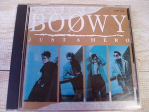 BOOWY/JUST A HERO ジャスト・ア・ヒーロー わがままジュリエット ジャスティー 1994 ミス・ミステリー・レディ 他全11曲