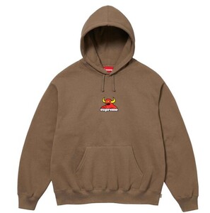 送料無料【Dusty Brown ・XXL】Supreme Toy Machine Hooded Sweatshirt 国内 新品 24ss シュプリーム トイマシーン ダスティー ブラウン