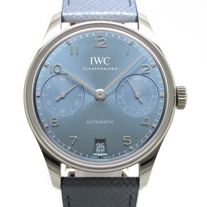 IWC SCHAFFHAUSEN アイダブリューシー シャフハウゼン ポルトギーゼ オートマティック 42 IW501708 ブルー K18WG 自動巻き PORTUGUESE