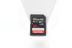 ★極上美品★ SanDisk サンディスク Extreme エクストリーム PRO プロ 32GB V30 U3 メモリーカード SDカード #k12483