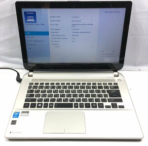 ETC: TOSHIBA dynabook P54/27M CORE i3-4025U 1.9GH/メモリ：4GB/HDD:1000GB /無線/ ノートパソコン