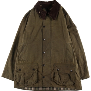 古着 90年代 バブアー Barbour ビューフォート 旧3ワラント オイルド ハンティングジャケット 英国製 C44 メンズL相当 /evb007766