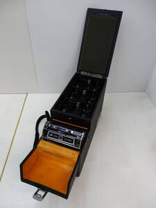 19200■三井物産電器 日立 4CHカセットカーステレオ 昭和レトロ HIPAC BIKINI CONSOLE 中古 ■