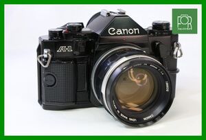 【同梱歓迎】実用■Canon A-1 ボディ■シャッター全速・露出計完動・若干鳴きあり・割れなし・日付機能不良■AAA257