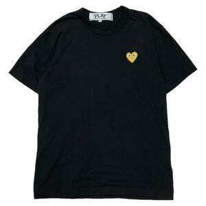 PLAY COMME des GARCONS プレイコムデギャルソン 　Wappen T-Shirts ブラック サイズ:M