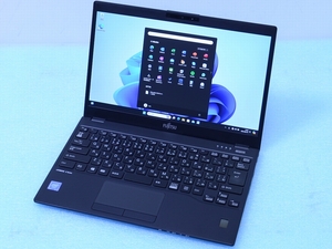 U939/B SSD128GB Celeron Office2021 FHD Windows11 軽量薄型 富士通 LIFEBOOK ノートパソコン 管理E02