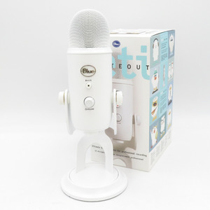 Blue Microphones ブルー マイクロフォン ボーカルマイク コンデンサー型 Yeti Whiteout ホワイト 2049