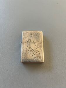 ZIPPO zippo ジッポ ジッポー sea animals 鯨　クジラ 彫刻 