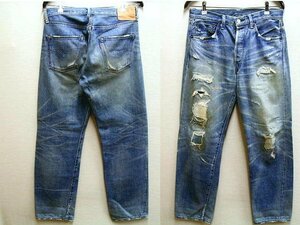 ◇即決[W34]LVC 55501-0045 フレイドドライ 旧日本製 501XX ビンテージ復刻 LEVI’S VINTAGE CLOTHING デニム パンツ■5152