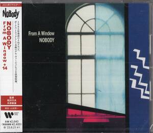 即 :ノーバディ NOBODY 「 フロム・ア・ウインドー+14 」CD/未使用