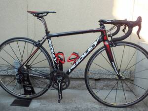 【引取り限定】≪超軽量≫ ヒルクライムバイク Ridley Helium SL, Campagnolo Record, Chorus mix11速, Mavic R-sys(15C)