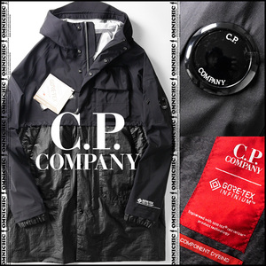 贅沢GORE-TEX■新品156,200円【C.P. COMPANY】C.P.カンパニーゴアテックス INFINIUM MIXED JACKET コンポーネントダイフィールドコート48