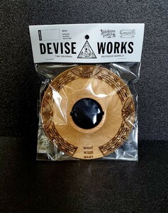 【未使用】デバイスワークス　ウッドシェード　WOOD SHADE　オーク　DEVISE WORKS　ランタンシェード　WHAT WE WANT 　コラボ