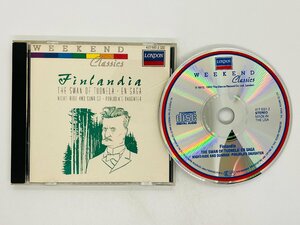 即決CD 全面蒸着仕様 SIBELIUS FINLANDIA / WEEKEND CLASSICS 417 697-2 Z27