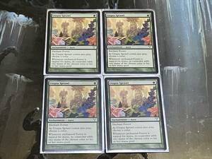 MTG 楽園の拡散/Utopia Sprawl 英 4枚セット DIS