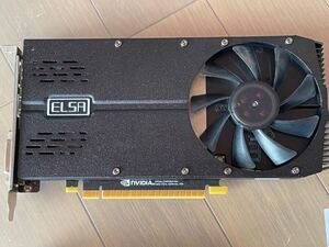 【動作保証】ELSA GeForce GTX1050Ti 4GB GDDR5 1スロット☆ 希少良品 送料無料☆彡