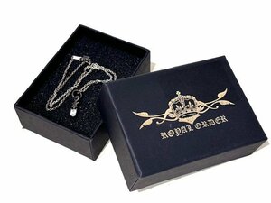 ROYAL ORDER　ロイヤルオーダー　ネックレス 　星型　スター　チャーム　レディース　アクセサリー　箱付き　Starshin シルバー　HMY