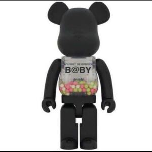 MEDICOM TOY メディコムトイ BE@RBRICK ベアブリック MY FIRST BE@RBRICK MATT BLACK 1000% 新品