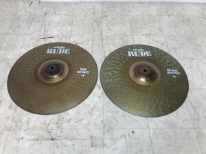 Paiste パイステ RUDEハイハット 14インチ hi hat ドラム●F081Y205