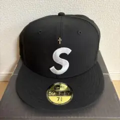 Supreme×New Era Gold Cross S Logo ニューエラ