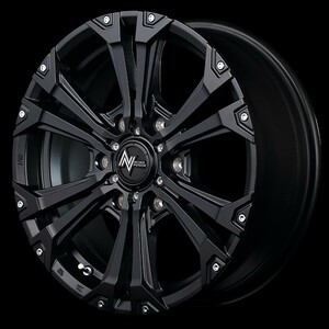 ハイエース ナイトロパワー ジャベリン 17x6.5 +38 6-139.7 SBO ナスカー 215/60R17 200系 NITRO POWER 17インチ