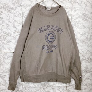 【オーバーサイズ】champion 長袖スウェット REVERSEWEAVE チャンピオン トレーナー リバースウィーブカレッジロゴプリント college sweat