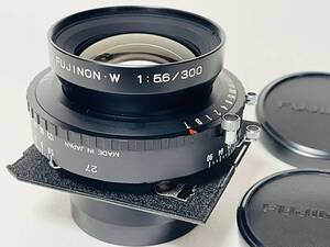 1円～☆FUJIFILM フジフィルム FUJINON・W フジノン 1:5.6 / 300mm COPAL 美品 シャッター 動作確認済 #_ ,506