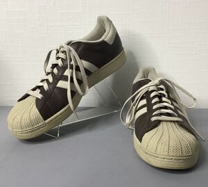 adidas アディダス (013396) SS II UCH ABCマート限定 スーパースター ローカット スニーカー ブラウン メンズ 28.0cm