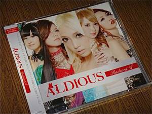 ALDIOUS/Radiant A/未開封/店舗限定盤/CD+DVD/ツタヤ/アルディアス/ジャパメタ