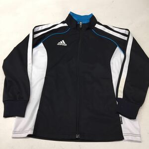 送料無料★adidas climalite アディダス★ジャケット ジャケット★ジュニア 子供 140 キッズ★ブラック#40210sjj32