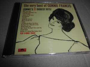 輸入盤　コニー・フランシス★THE VERY BEST OF...♪まぬけなキューピット　米国でのヒット集