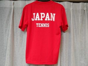 美品 非売品 glimmer製 JAPAN TENNIS オリンピック 日の丸 日本代表 テニス Tシャツ Sサイズ