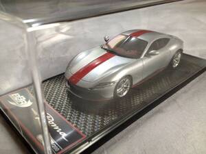 ■限定200台■B.B.R■Ferrari Roma■フェラーリ　ローマ■マットシルバー■1/43■13■