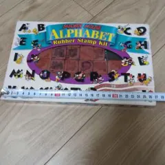 Mickey Mouse Alphabet Rubber Stamp Kit