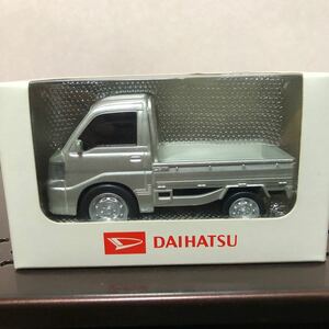 88 ミニカー ダイハツ ハイゼットトラック ハイジェットトラック HIJET TRUCK シルバー プルバックカー 非売品 カラーサンプル 模型 軽トラ