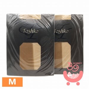 2足セット マイフレンド ストッキング Ｍ サニーブラウン Toshiko 70デニール 補正 補整 パンスト パンティストッキング 日本製