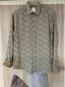 ポールスミス LIBERTY PRINT リバティ ペイズリー フローラル 花柄シャツ