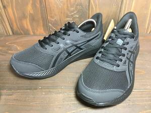 ★アシックス ASICS ジョルト JOLT 4 黒×黒 25.0cm 未使用 検 ジョギング ランニング シューズ オニツカタイガー